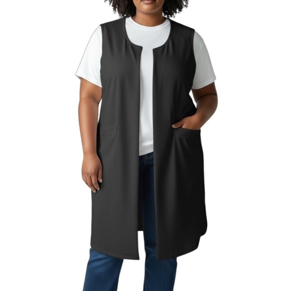 ๐ Jules & Leopold Black Duster Cardigan - Picture 1 of 10